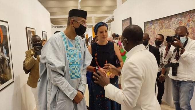 Visite de Macron au Bénin : Lionel Zinsou aperçu au palais de la marina