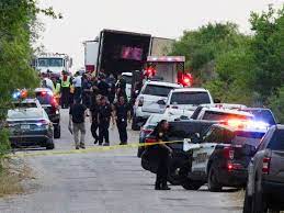 Au moins 46 migrants ont été retrouvés morts dans un camion à San Antonio, grande ville du Texas à environ 240 km de la frontière avec le Mexique