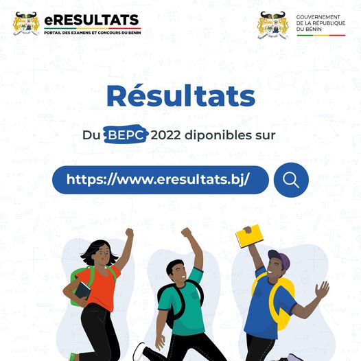 Bénin : Les résultats du BEPC 2022 déjà disponibles sur eRÉSULTATS