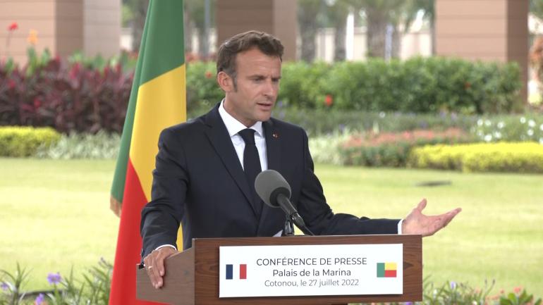 Installation des troupes Françaises au Bénin ? Emmanuel Macron répond et lance «… Si la demande était formulée…