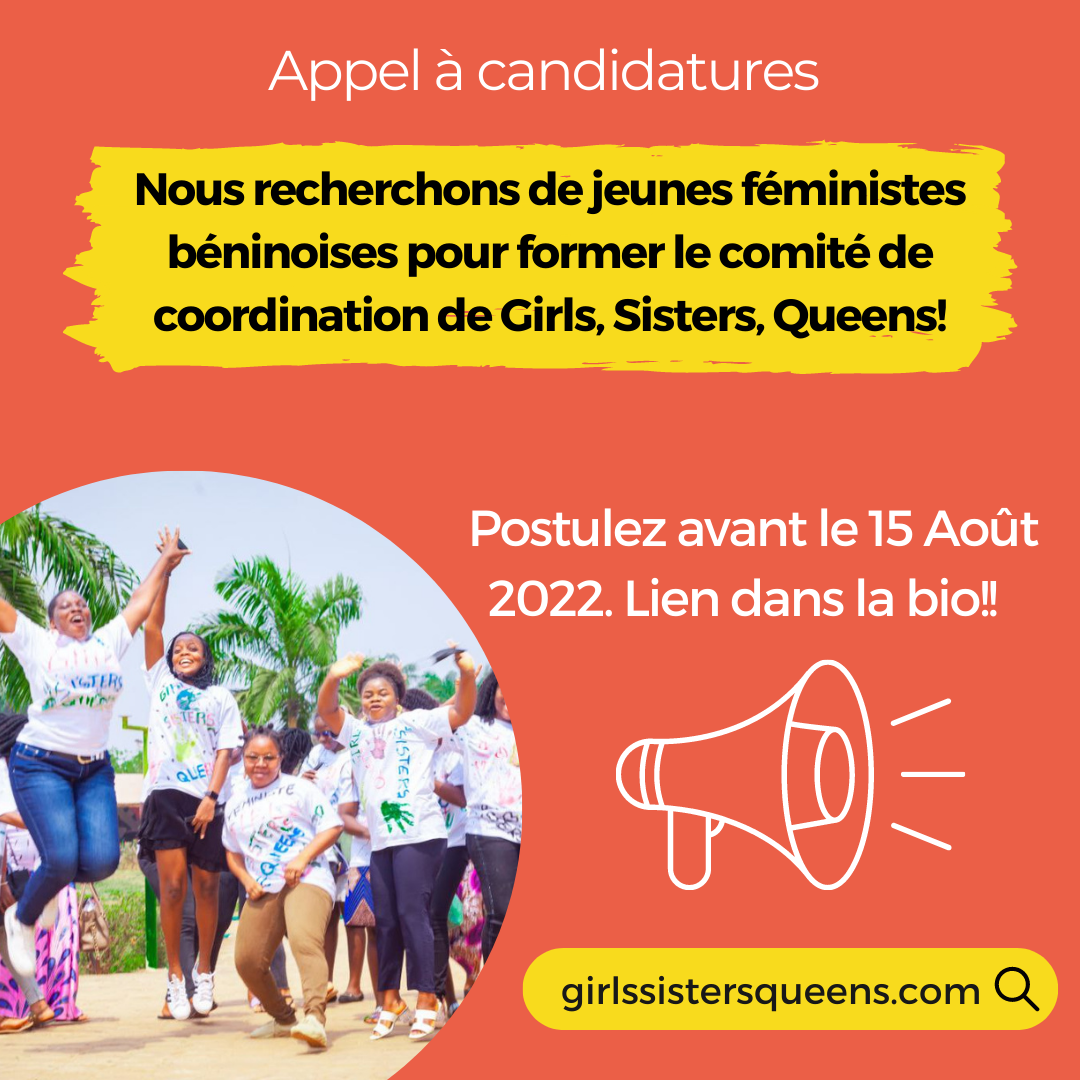 Rejoignez le comité de coordination de la communauté Girls, Sisters, Queens!