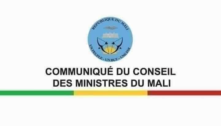 Compte rendu du Conseil des Ministres 28 septembre 2022 au Mali