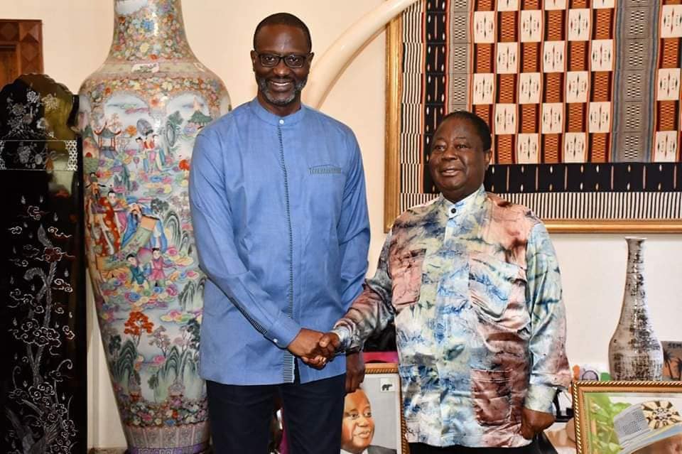 Côte d’Ivoire : De retour au bercail après 20 ans d’absence, Tidjane Thiam réaffirme son appartenance au PDCI-RDA