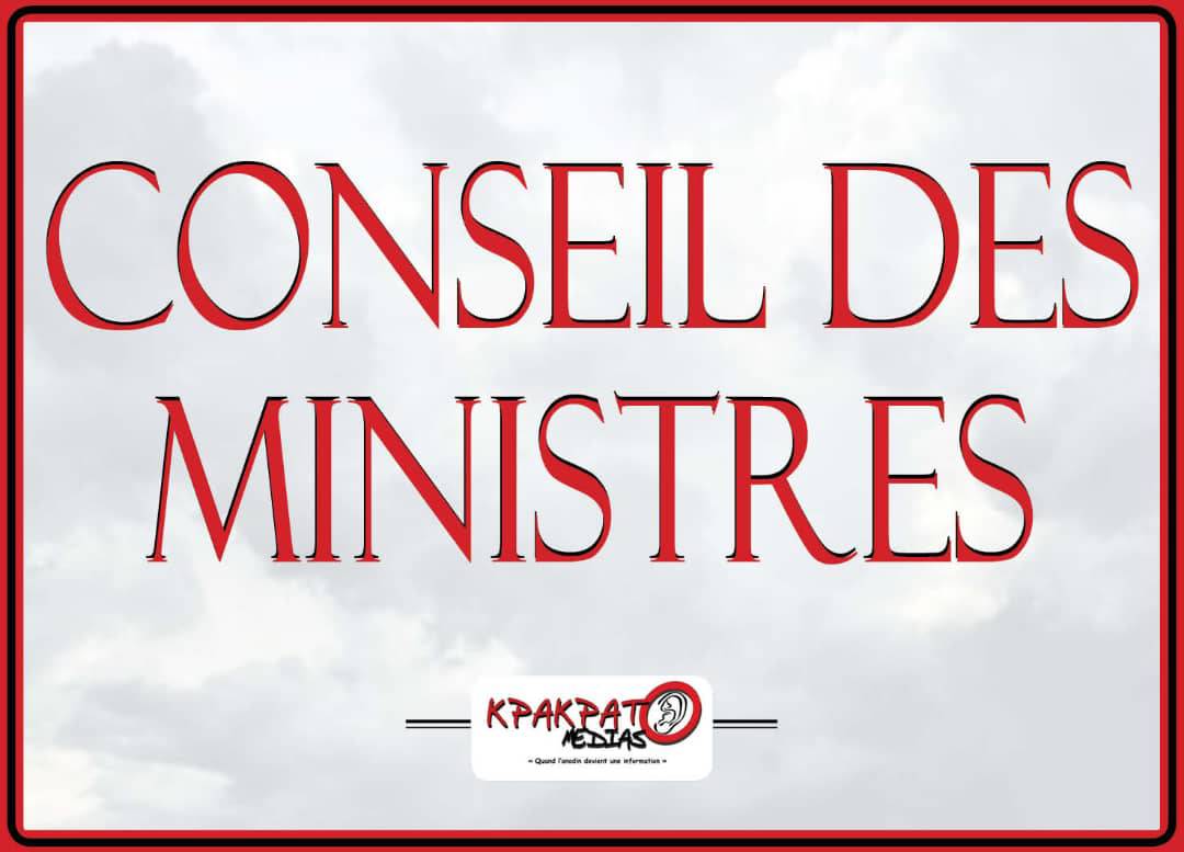 Compte rendu du Conseil des ministres du mercredi 17 avril 2024 au Bénin