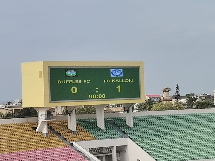 Football/Coupe CAF : Fc Kallon vient à bout des Buffles du Borgou en déplacement