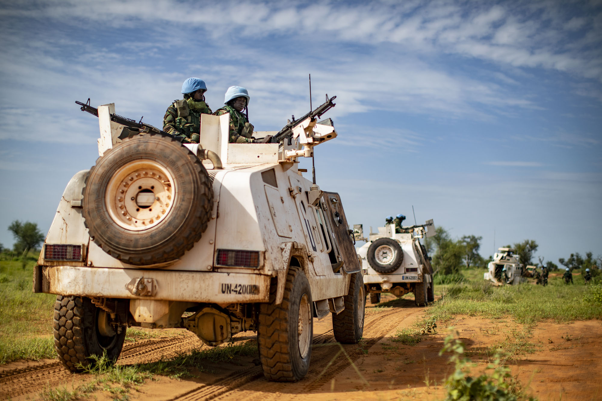 Mali : 3 casques bleus tués par un engin explosif