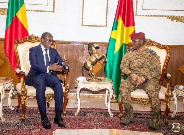 En déplacement au Burkina-Faso : Talon reçu par le président Traoré
