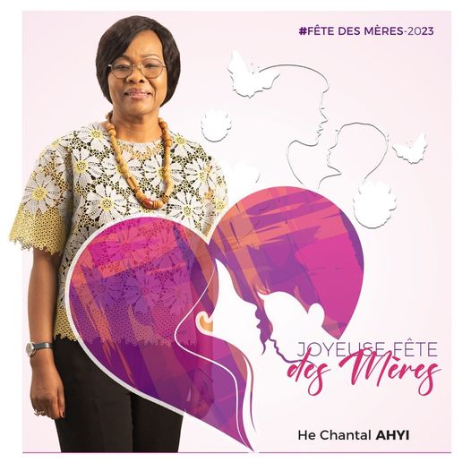 Fête des mères : Chantal Ahyi exprime sa reconnaissance à toutes les mamans du Bénin