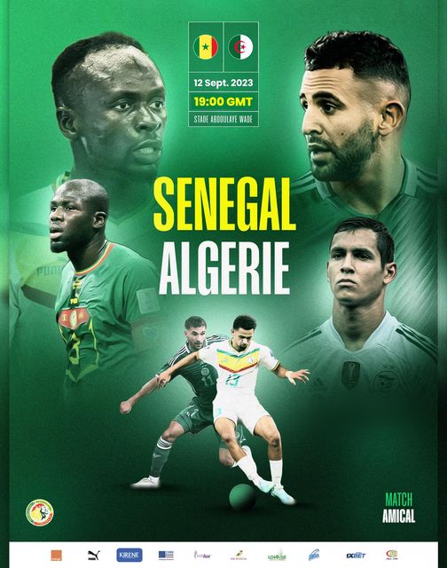 Football : Sénégal # Algérie en amical