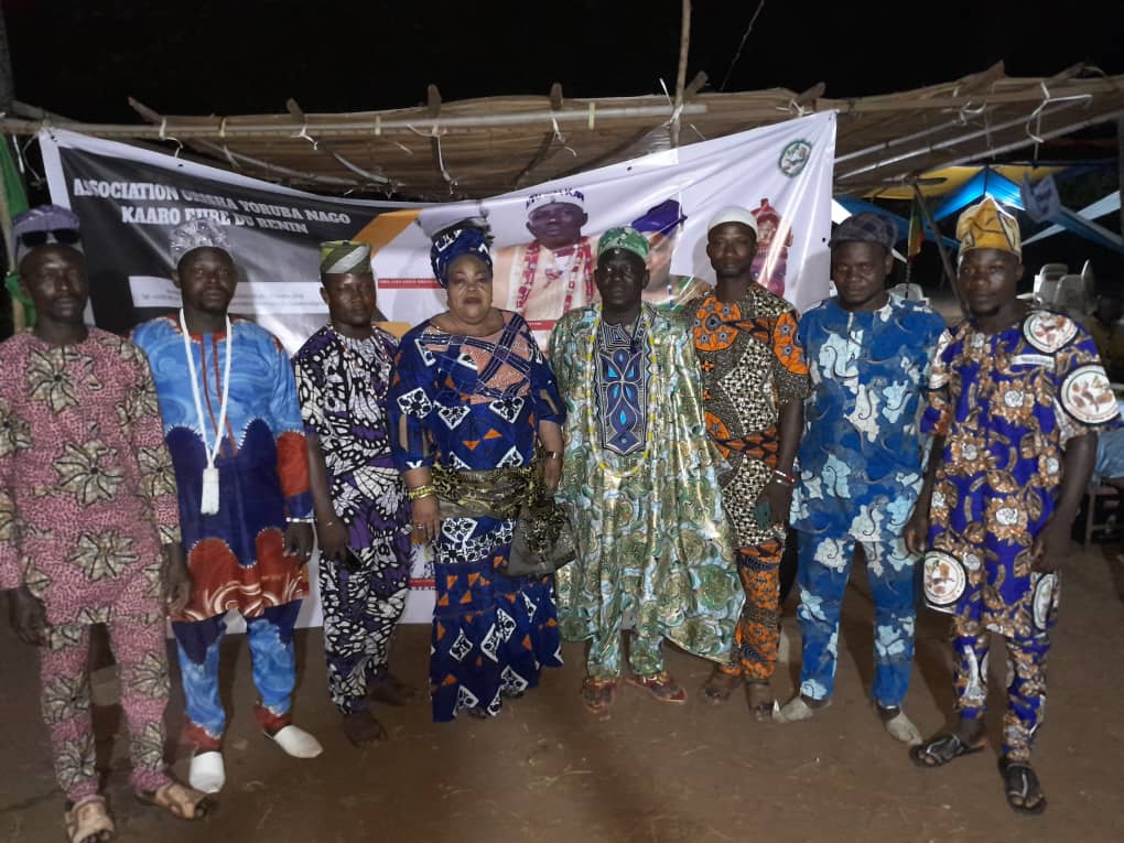 Olga Akitobi apporte sa touche pour la réussite de la 23ème édition du Festival Orisha Kaaro Ejire Yoruba Nago