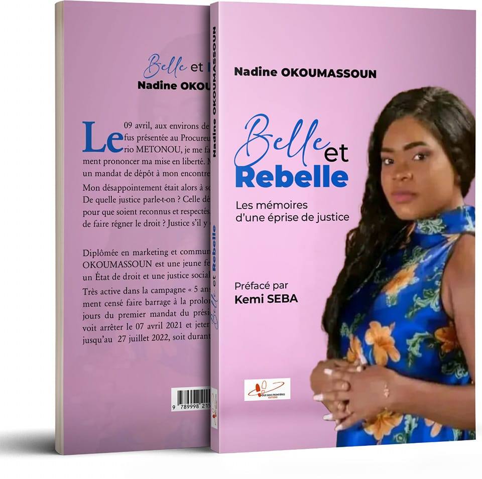 "Belle et Rebelle" de Nadine Okoumassoun : Sortie officielle de l'ouvrage ce vendredi à Cotonou