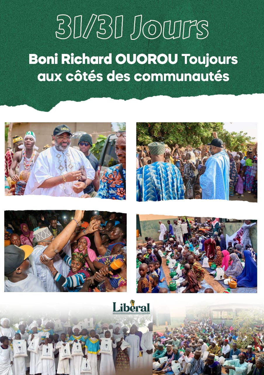 31/31 Jours : Richard Boni Ouorou toujours proche des communautés