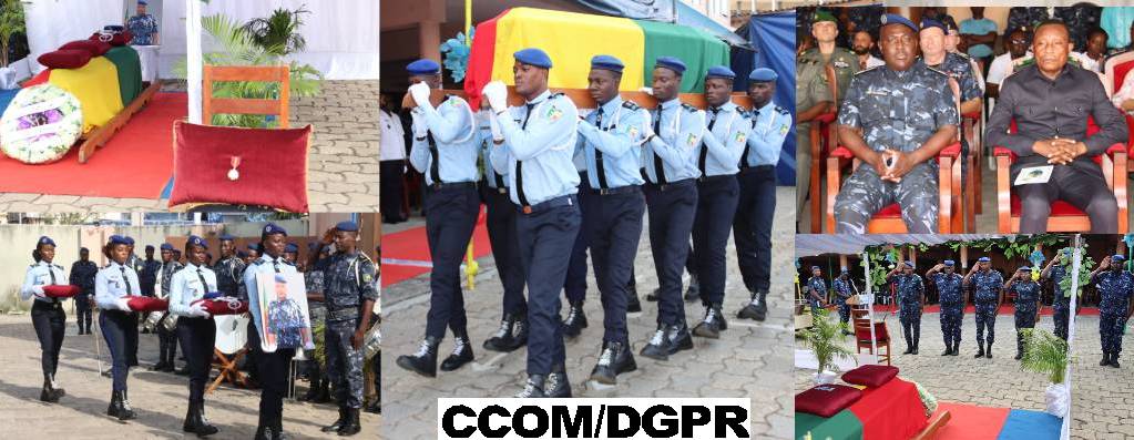 Cérémonie d’hommage funèbre au commissaire principal de Police Emile Adjekossi, décédé en Côte d’Ivoire (Zoom sur le défunt patron de la Brigade criminelle)