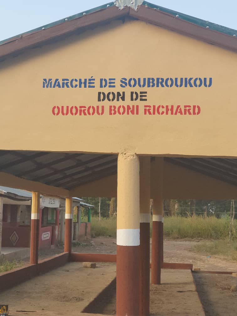 Djougou : Richard Boni Ouorou offre un marché moderne aux populations